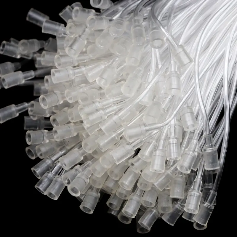 10Pcs Straight Gavage Tubes Parrot Pigeon Bird Poultry Feeding Injection Fittings for Manual Birds Feeding Syringe Parts
