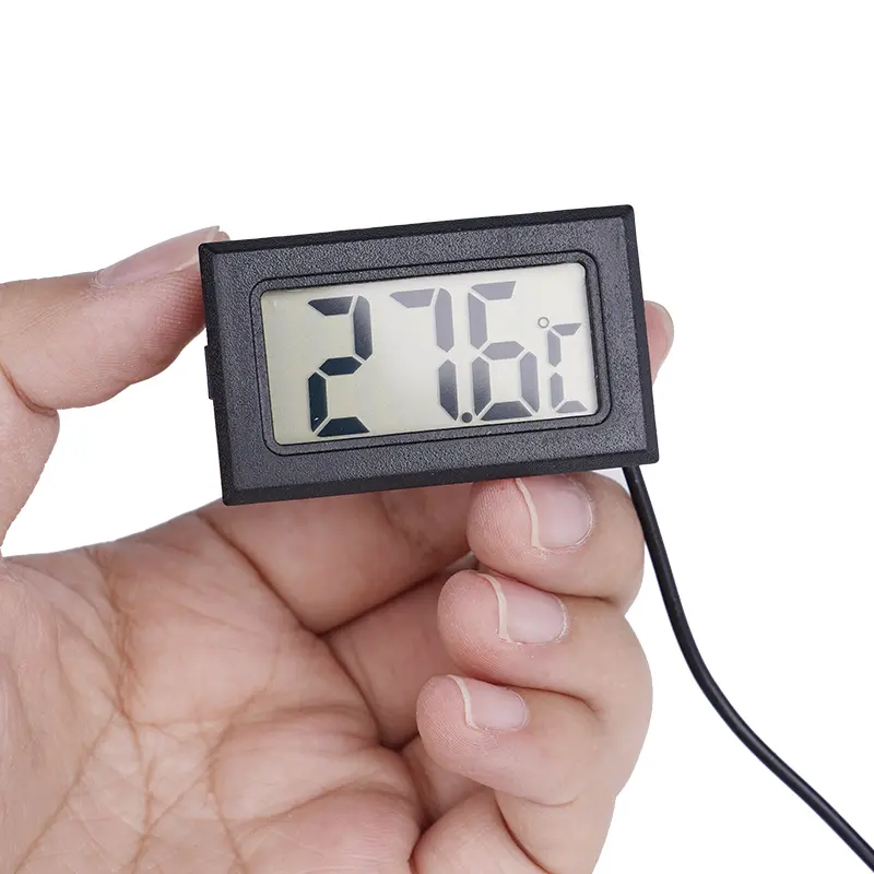 1m-5m LCD Display Fish Tank Embedded Electronic Digital Ehermometer Suitable for Refrigerators and Aquarium Cooler Instruments
