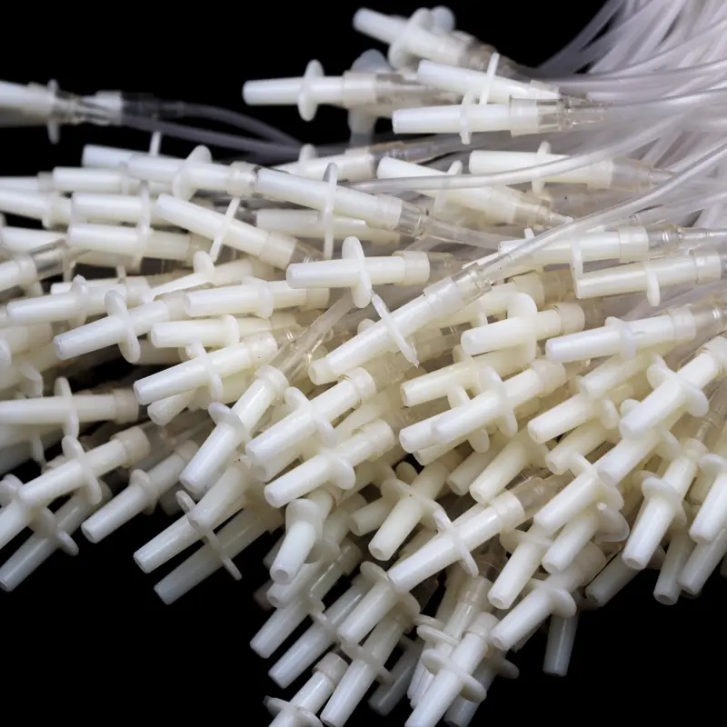 10Pcs Straight Gavage Tubes Parrot Pigeon Bird Poultry Feeding Injection Fittings for Manual Birds Feeding Syringe Parts