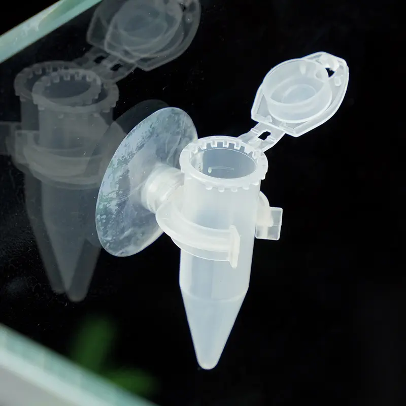 2Pcs Automatic Fish Feeder Cone Shrimp Egg Worm Funnel Cup Feeding Tool Cup Fish Tank Suction Cup Feeder Fish Feeding Tools