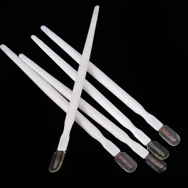 5/10Pcs Bee Milk Scraping Pen Royal Jelly Scraper Portable Beekeeping Tools Queen Rearing Grafting Plastic White Apiculture Tool