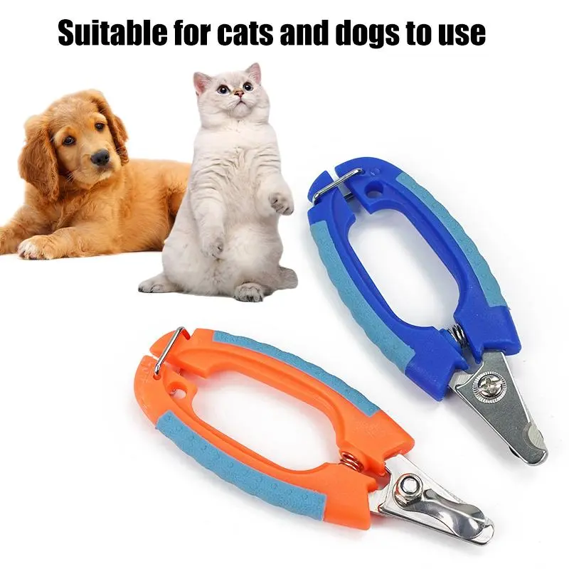 Pet Dog Nail Clipper Puppy Claw Clipper Cat Nail Clipper Pet Care Accessories Stainless Steel Grooming Scissors Clippers