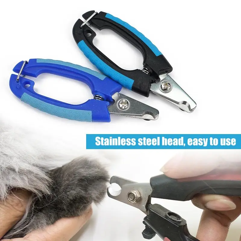 Pet Dog Nail Clipper Puppy Claw Clipper Cat Nail Clipper Pet Care Accessories Stainless Steel Grooming Scissors Clippers