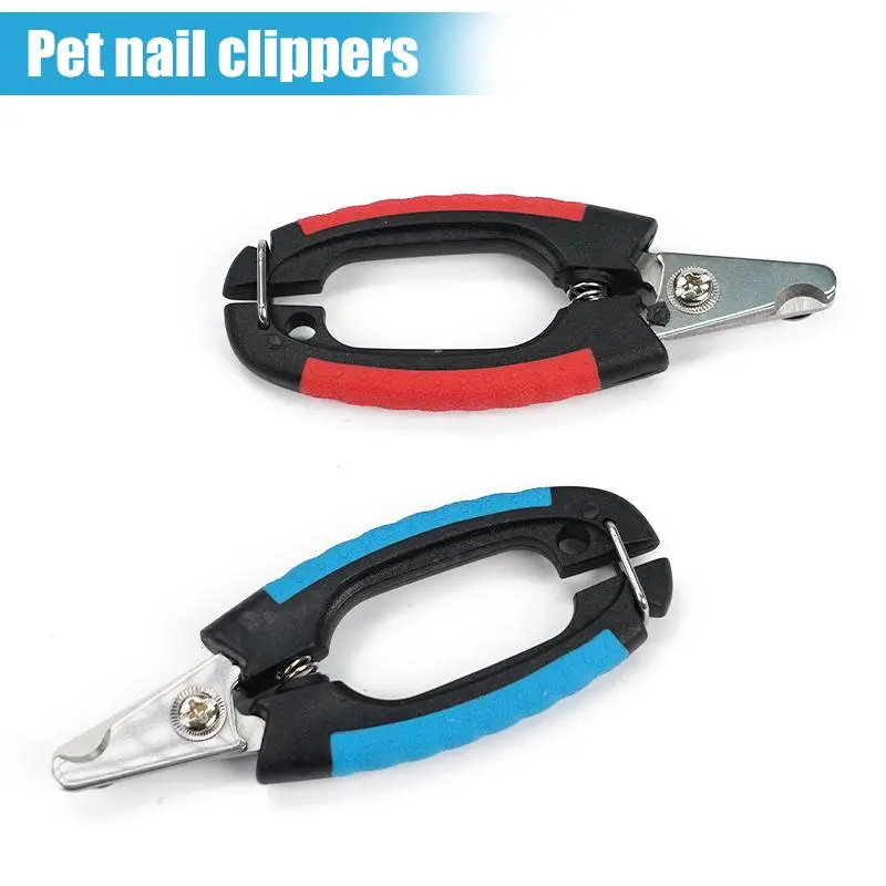 Pet Dog Nail Clipper Puppy Claw Clipper Cat Nail Clipper Pet Care Accessories Stainless Steel Grooming Scissors Clippers