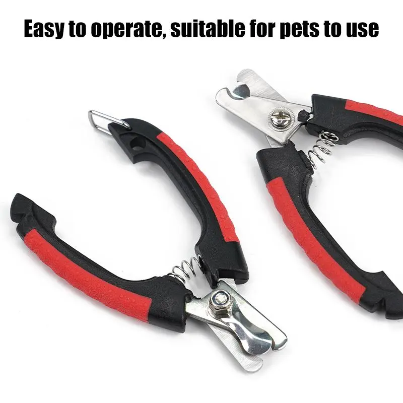 Pet Dog Nail Clipper Puppy Claw Clipper Cat Nail Clipper Pet Care Accessories Stainless Steel Grooming Scissors Clippers