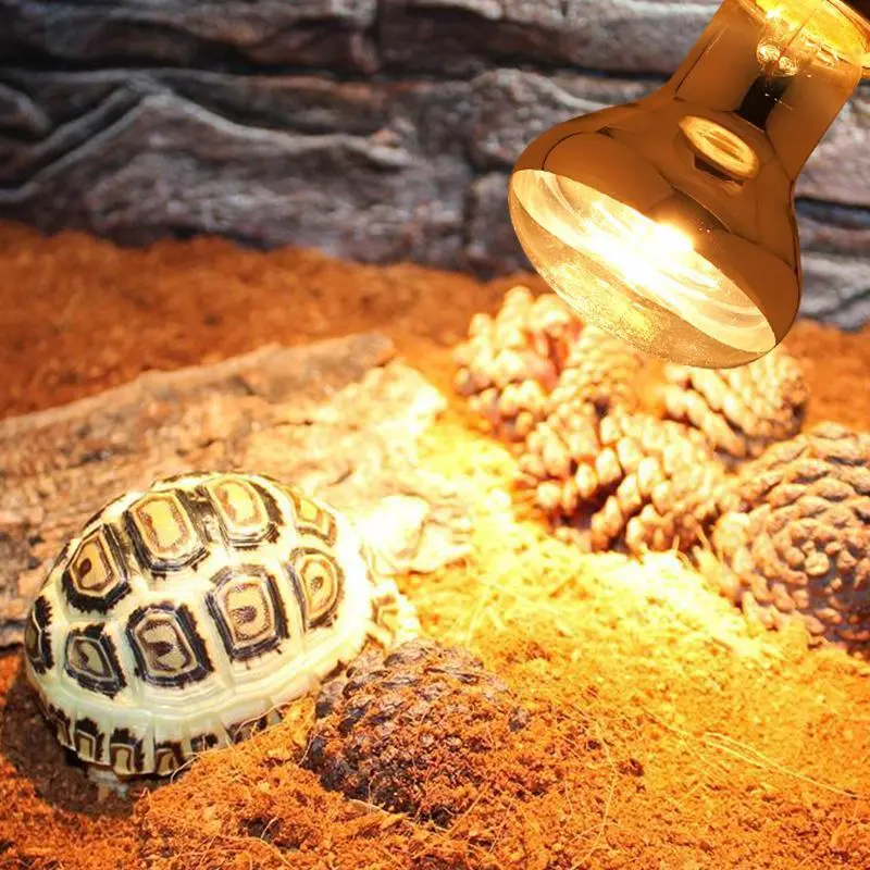 Uva+Uvb Reptile Lamp Full Spectrum Sun Light Lamp 40W/60W Pet Calcium Supplement Lamp Pet Turtle Lizard Basking Heating Lamps
