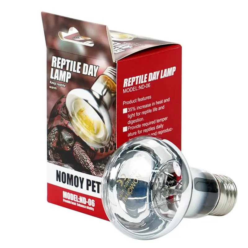 Uva+Uvb Reptile Lamp Full Spectrum Sun Light Lamp 40W/60W Pet Calcium Supplement Lamp Pet Turtle Lizard Basking Heating Lamps