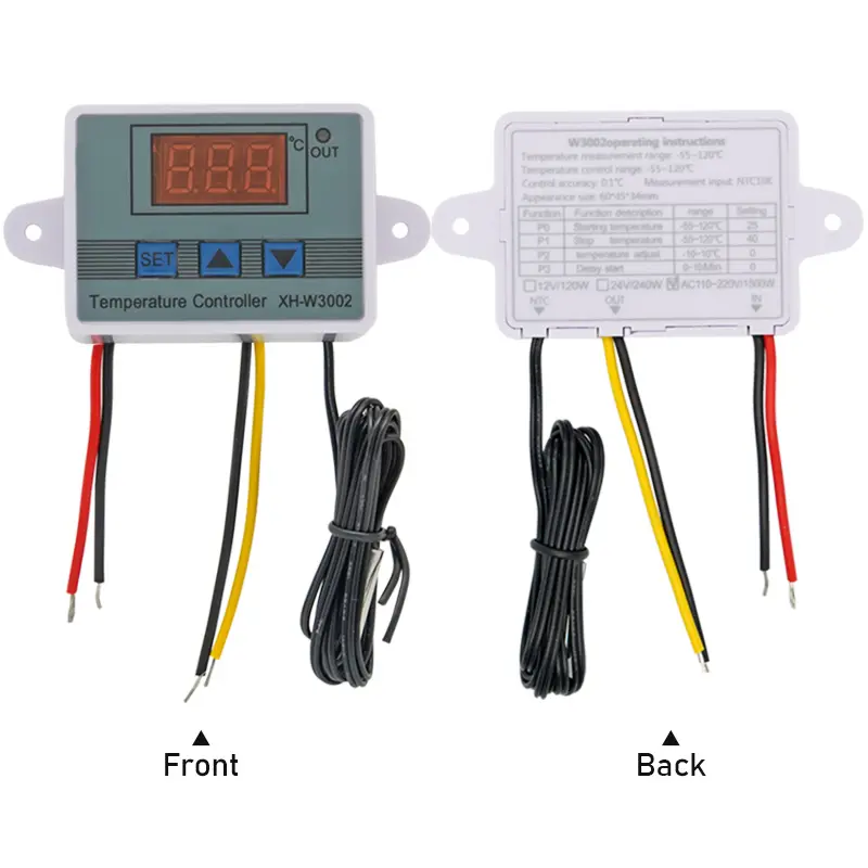 12V 110-220V  Digital LED Temperature Controller Thermostat Switch Probe Thermometer Thermostat Sensor  ﻿