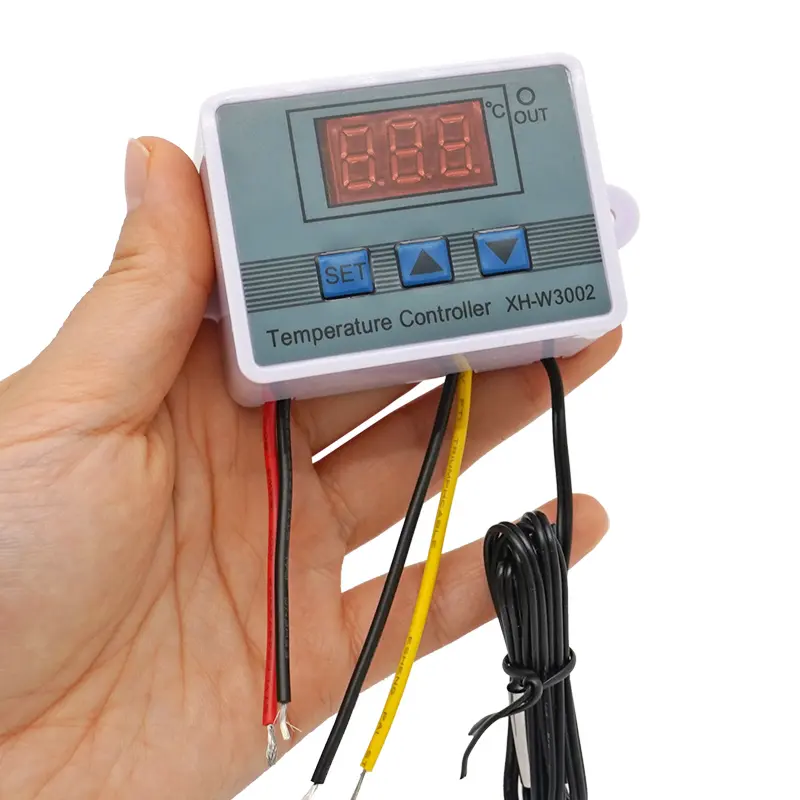 12V 110-220V  Digital LED Temperature Controller Thermostat Switch Probe Thermometer Thermostat Sensor  ﻿