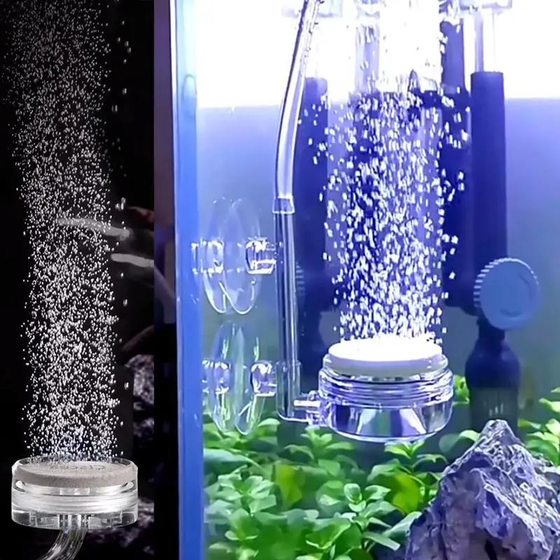 Fish Tank Aquarium Air Refiner O2 Diffuser Atomizer Connection Oxygen Pump and Oxygen Air Pressure Purifier Aquarium Accessorie