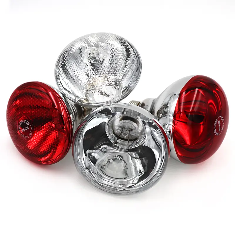 220V 100W/150W/200W/250W Thickened Heating Lamp Breeding Bulb High Quality Led Light Pet Brooder Hatch Chicken Pig Heater Bulbs