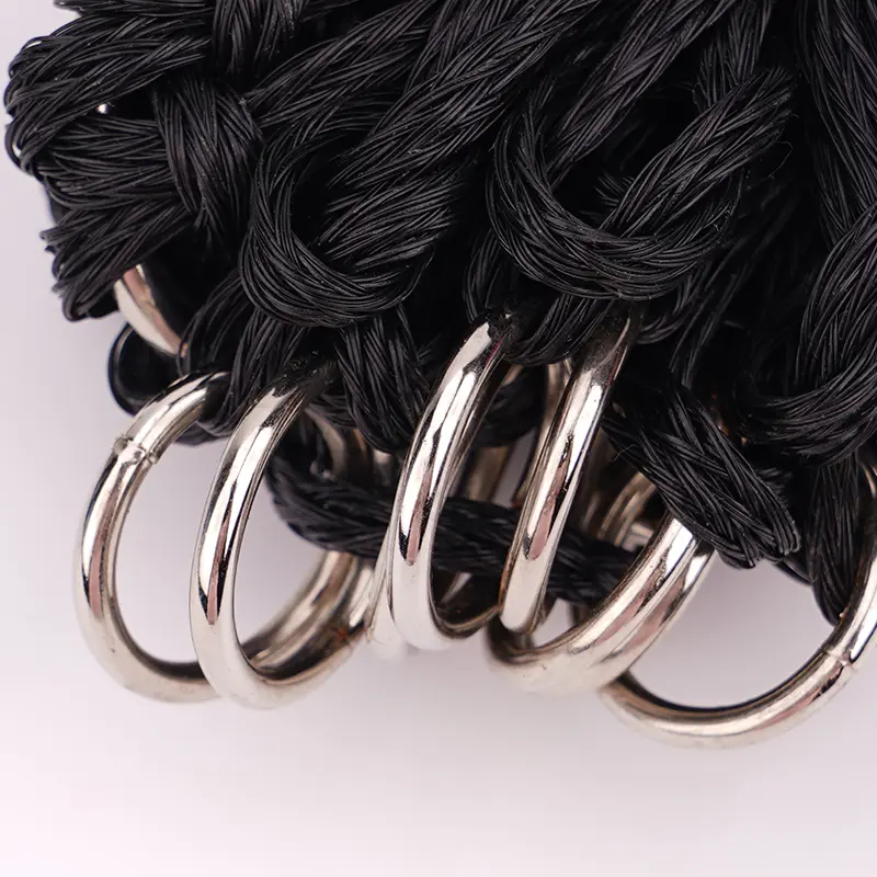 Haylage Net Durable Horse Small / Large Holed Hay Net Haynet Equipment Slow Feed Hay Feeder Net Bags For Horse