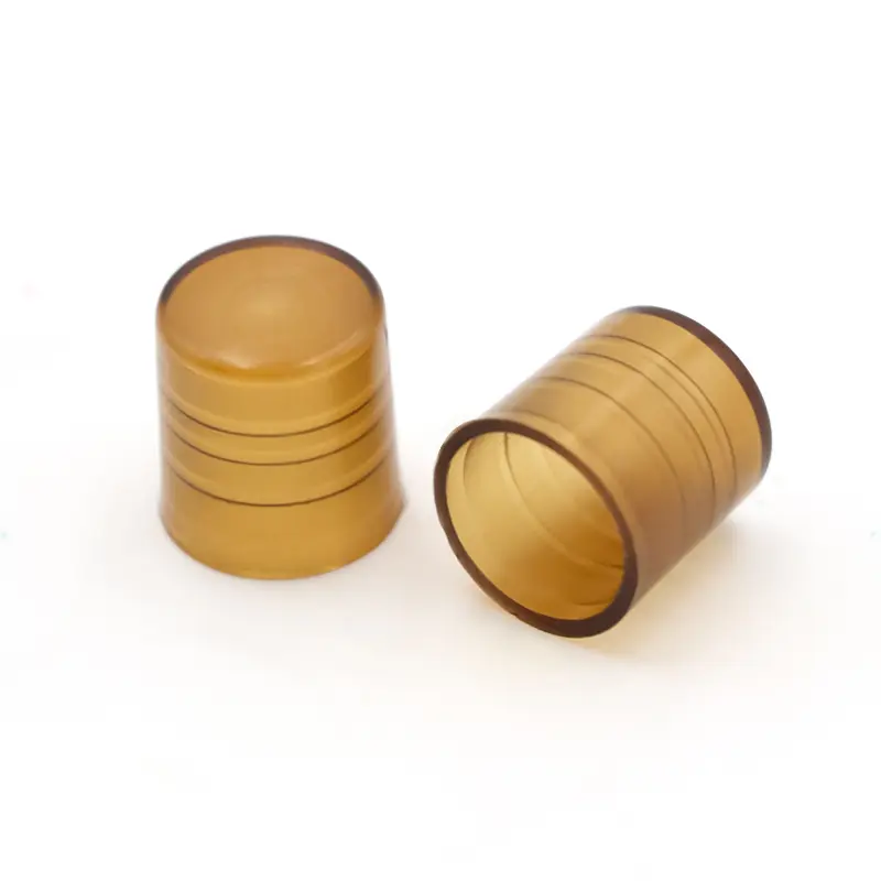 500PCS New Stripe Bee Queen Rearing King Plastic Brown Color Cells Cages Room Cups Cell Cage Cup Bees Tools Beekeepers Equipment
