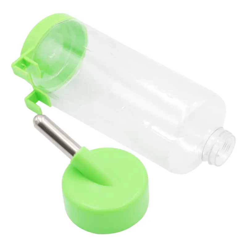 500ml Hamster Drinker Water Bottle Dispenser Feeder Hanging Pet Dog Guinea Pig Squirrel Rabbit Drinking Head Pipe Fountain