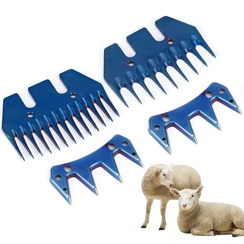 Sheep Shears Comb Cutter Wool Scissors Blade Goats Alpaca Farm Clipper Scissors Parts High Toughness and Durable Wool Shears