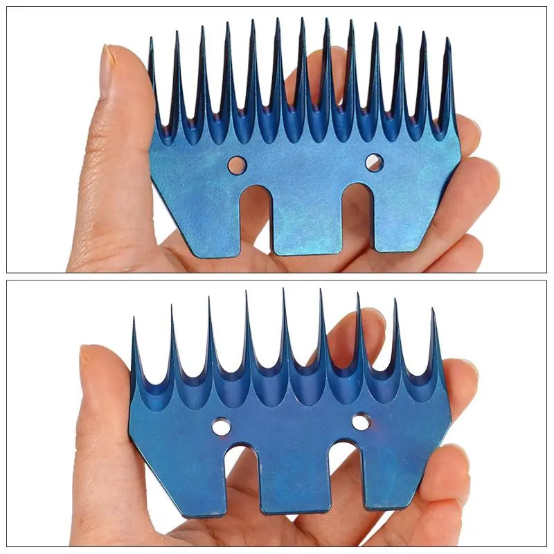 Sheep Shears Comb Cutter Wool Scissors Blade Goats Alpaca Farm Clipper Scissors Parts High Toughness and Durable Wool Shears