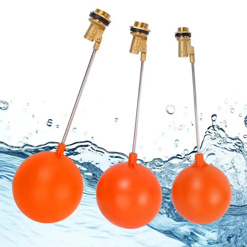 1/2" 3/4" 1" Inch Brass Float Valve Accessories Ball Valve Floating Brass and Abs Water Tanks/ Water Towers Water Valve Switch