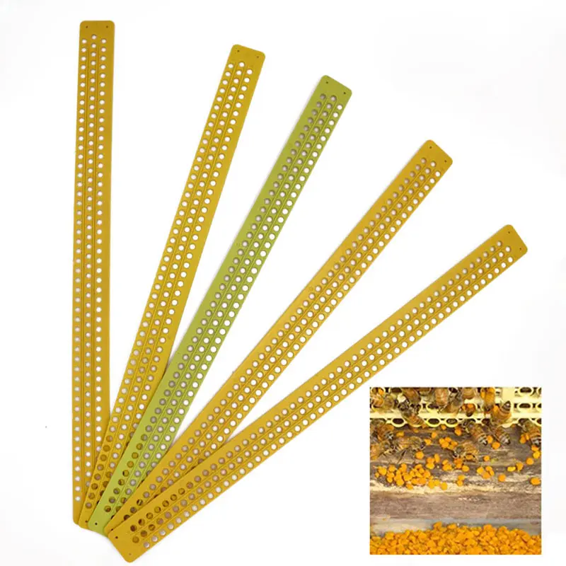 10 Pcs/Bag Beekeeping Plastic Pollen Trap Catcher Apiculture Tools Bee Hive Entrance Entrance Beekeeping Equipments C42