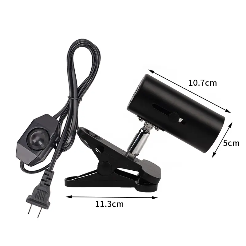 UVB E27 Pet Reptile Lamp Bulb with 360 Degree Flexible Holder Lamp Turtle Basking UV Heating Lamp Kit Tortoises Lizards Light
