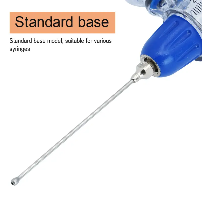 10ml Livestock Medication Dispenser Automatic Continuous Syringe Animal Adjustable Syringe Chicken Farm Gastric Infusion Set
