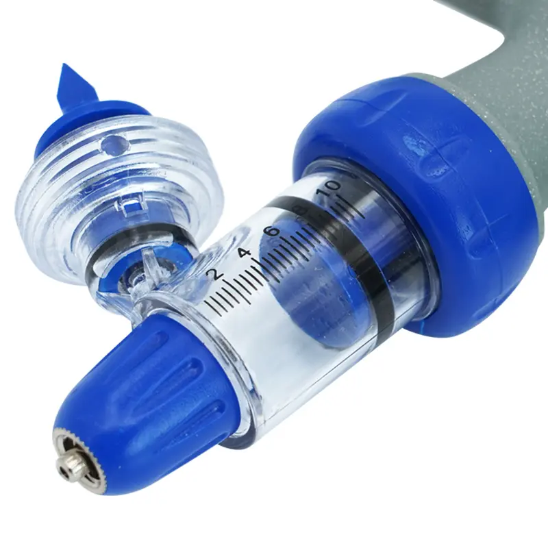 10ml Livestock Medication Dispenser Automatic Continuous Syringe Animal Adjustable Syringe Chicken Farm Gastric Infusion Set