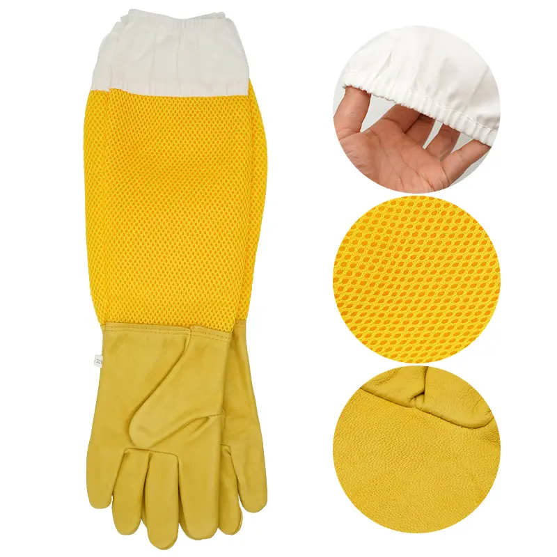 Children Anti-Bee Suit Breathable Suit for Kids Beekeeping Practicekid Beekeeping Clothing Apiculture Equipement + Gloves