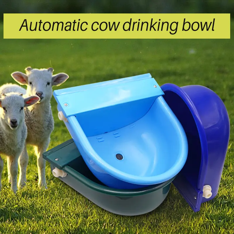 Farm Animals Cattle Goat Water Drinker Bowl Automatic Water Bowl Float Valve Cow Horse Drinking Bowl Livestock Feeding Eqipment