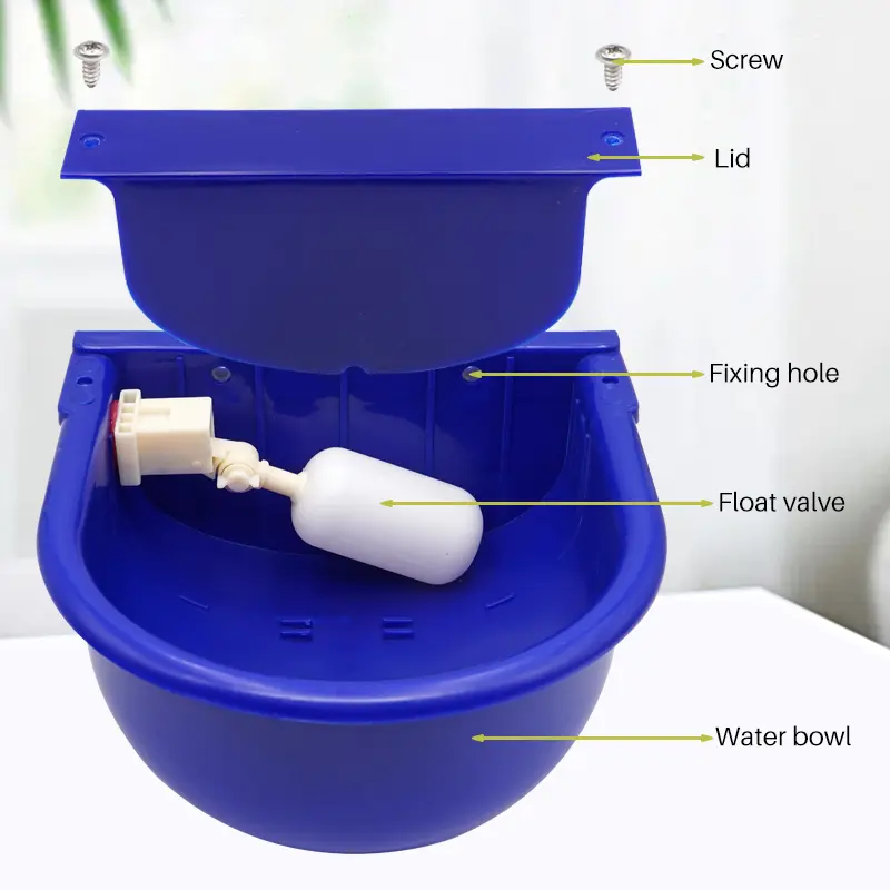 Farm Animals Cattle Goat Water Drinker Bowl Automatic Water Bowl Float Valve Cow Horse Drinking Bowl Livestock Feeding Eqipment