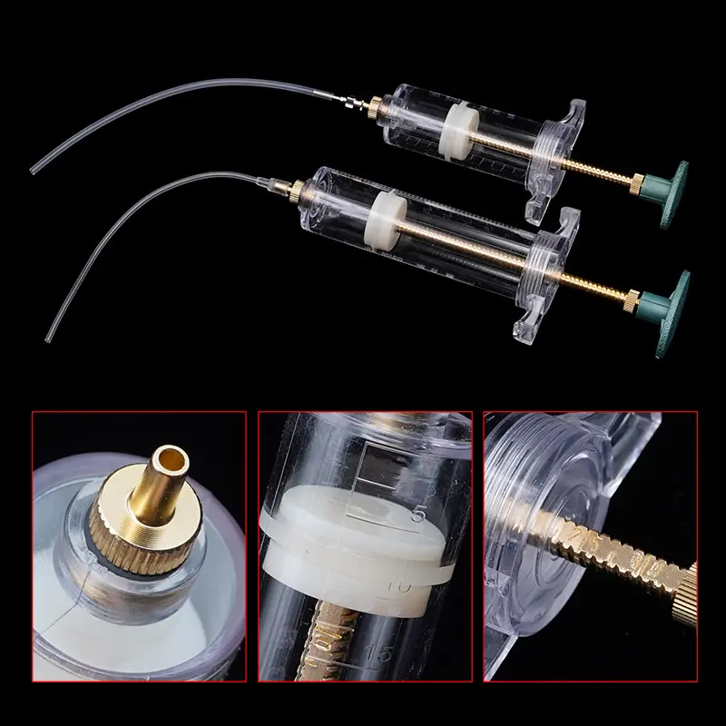 10/20/30/50/100ml Bird Feeder Parrot Feeding Syringe Veterinary Injection Continuous Bird Feeder Dog And Cat Mixing Silicone