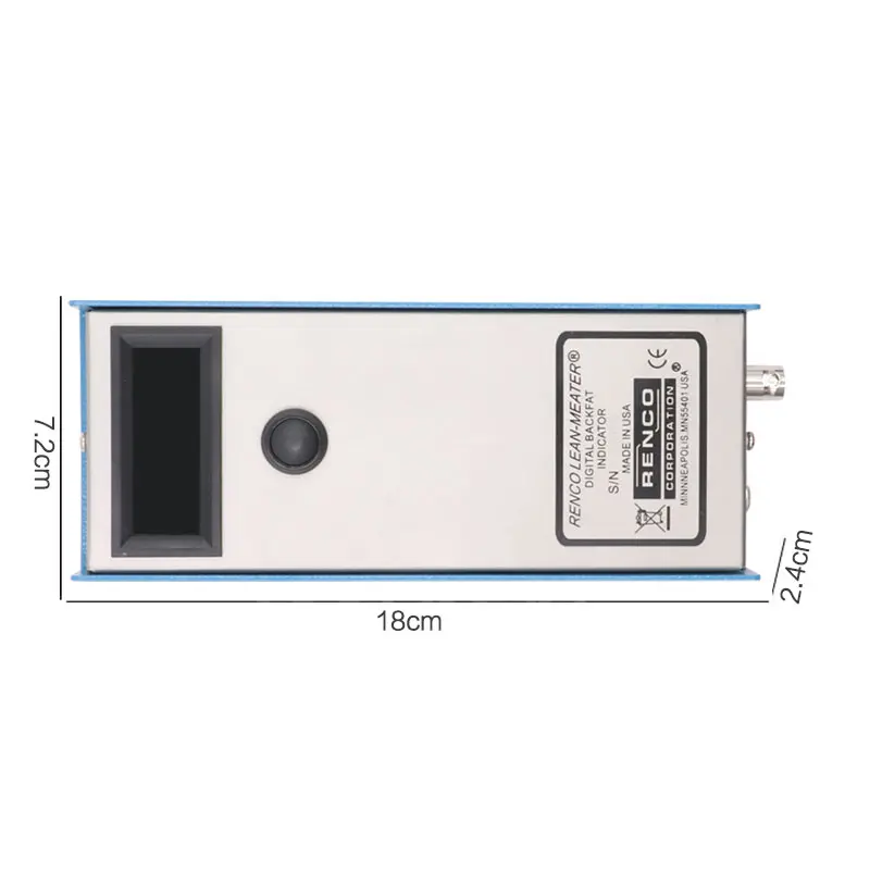 Pig Back Fat Detection Equipment Farm animals Porket Criterion Precise Detector Farming Equipment Livestock Fat Measurement