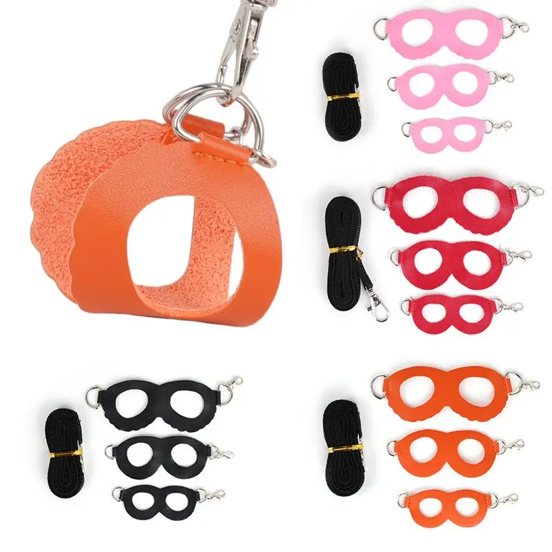 3Pcs Small Pet Leash Hamster Anti-Biting Strap Split Traction Rope Pet Training Leash Anti Lost Rope Chinchilla Leashes Squirrel