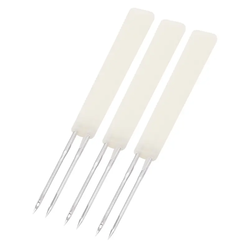 10pcs Chicken with Double Needle Thorn Acne Needle Birds Smallpox Plastic Vaccine Pigeon Poultry Immune sting of chicken