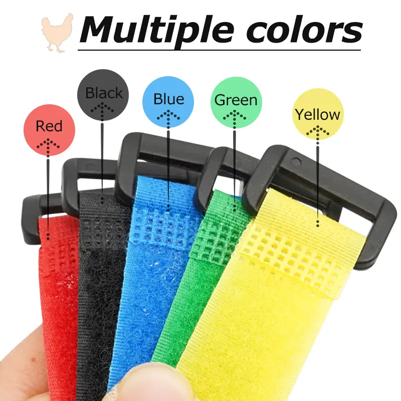 2Pcs No Crow Rooster Collar Chicken Collar Noise Free Anti-Hook Neckband Poultry Collars Supplies