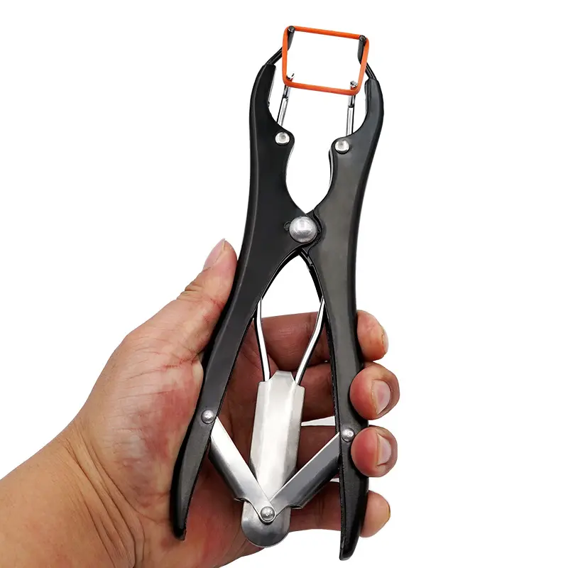 Sheep Expansion Pliers Piglet Castration Forceps Tail Docking Clamp Bloodless Livestock Goat Tail Castrate Rings Farm Animal 1Pc