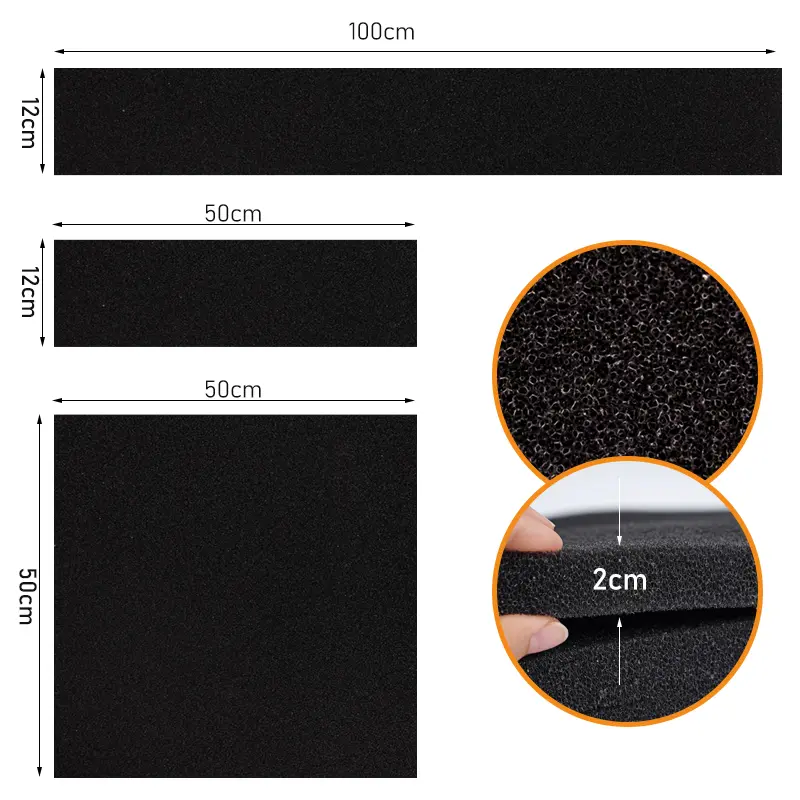 Aquarium Fish Tank Replacement Reused Biochemical Filter Cotton Sponge Filter Foam Pads Filter Media
