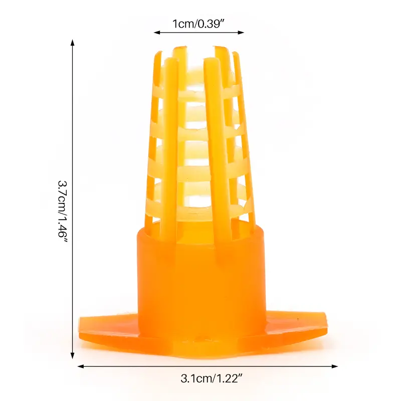 10/20Pcs Plastic Bees Protective Cover Cell Protector Cages Bee Queen Cage Beekeeping Equipments Apiculture Supplies