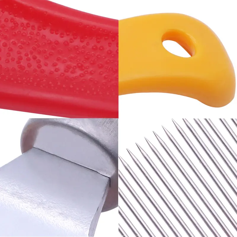 Bee Stainless Steel Honey Forks Beekeeping Tools 18 Pin Straight Needles Uncapping Forks handle HoneyHoney wax cleaning tools