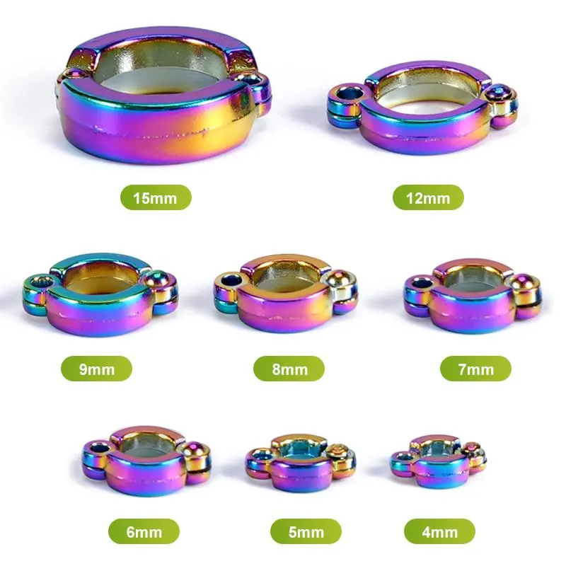 4mm-14.5mm Parrot Leg Ring Bird Flying Rope Foot Ring Outdoor Accessories for control bird flying outdoor