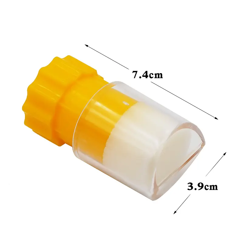 1Pcs Bee Queen Marker Bottle Bee Mark Cage Plastic One Handed Marking Catcher with Plunger Plush Garden Beekeeping Supplies