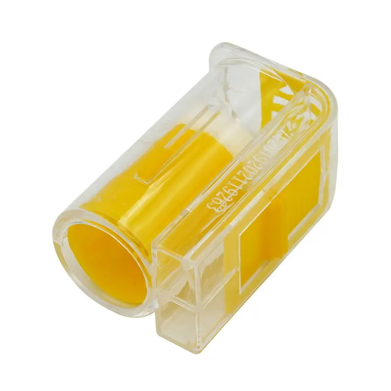 1Pcs Bee Queen Marker Bottle Bee Mark Cage Plastic One Handed Marking Catcher with Plunger Plush Garden Beekeeping Supplies