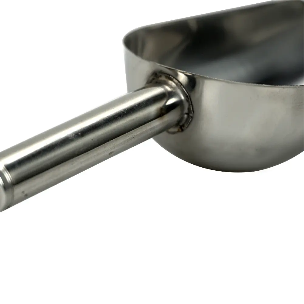 Farm Animal Pig Feed Shovel Thickened stainless steel hopper feeding hopper scoop shovel Products Equipments