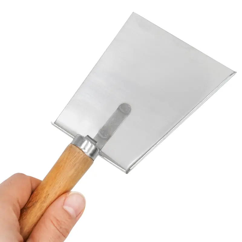 1PC Beekeeping Stainless Steel Pollen Shovel Clean Honey Extractor Flat Hive Clean Scraper Equipment Beekeeper Professional Tool