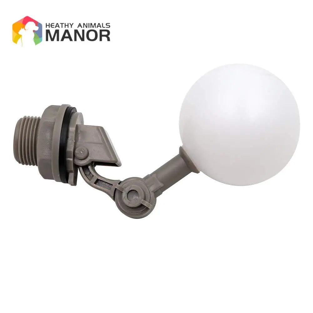 Multi Types 1/2 3/4 Inch Plastic Water Float Ball Valve Shut Off Automatic Feed Fill Fish Tank Aquarium Water Humidifier Valve