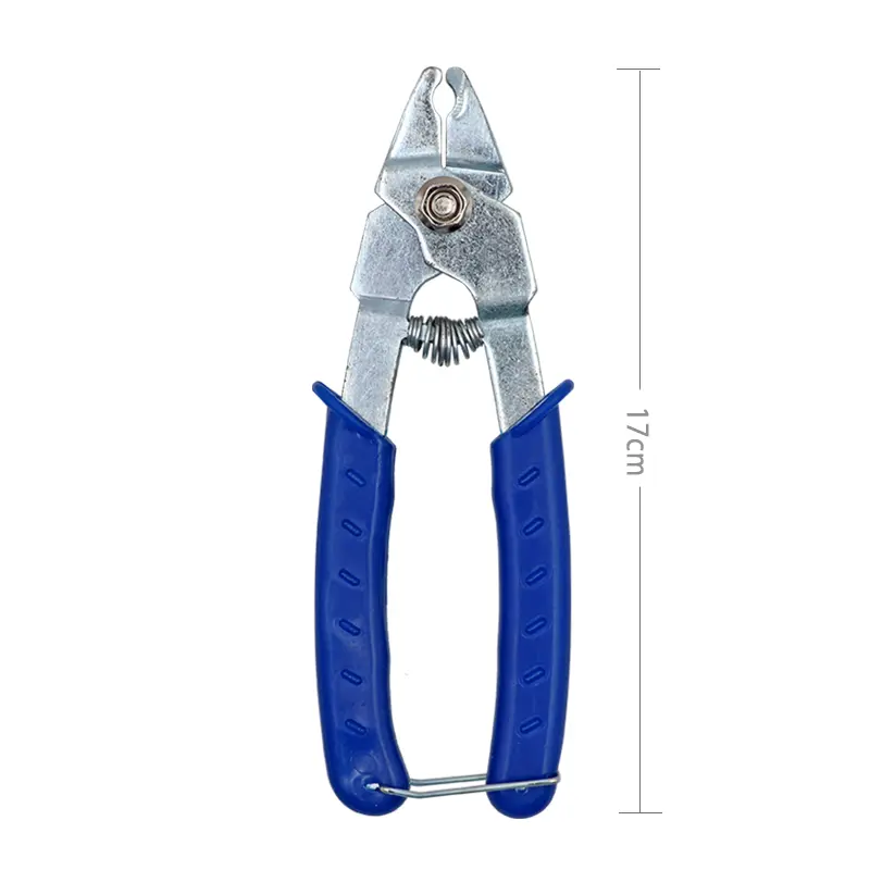 Farm Hog Ring Plier Tool M Clips Staples Chicken Hamster Bird Rabbit Mesh Cage Wire Fencing Caged Clamp Poultry Animal Supplies