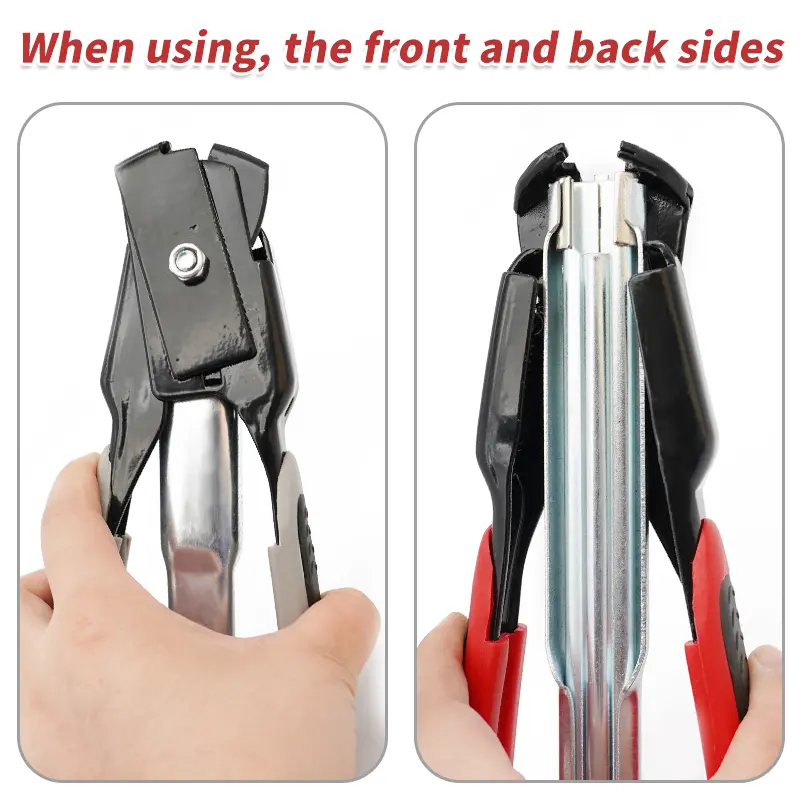 1Pliers with 1000 Nails Binding cage pliers Animal Wire Cage Clamp Chicken Bird Cage Installation Tools Fence Buckle Ring Plires