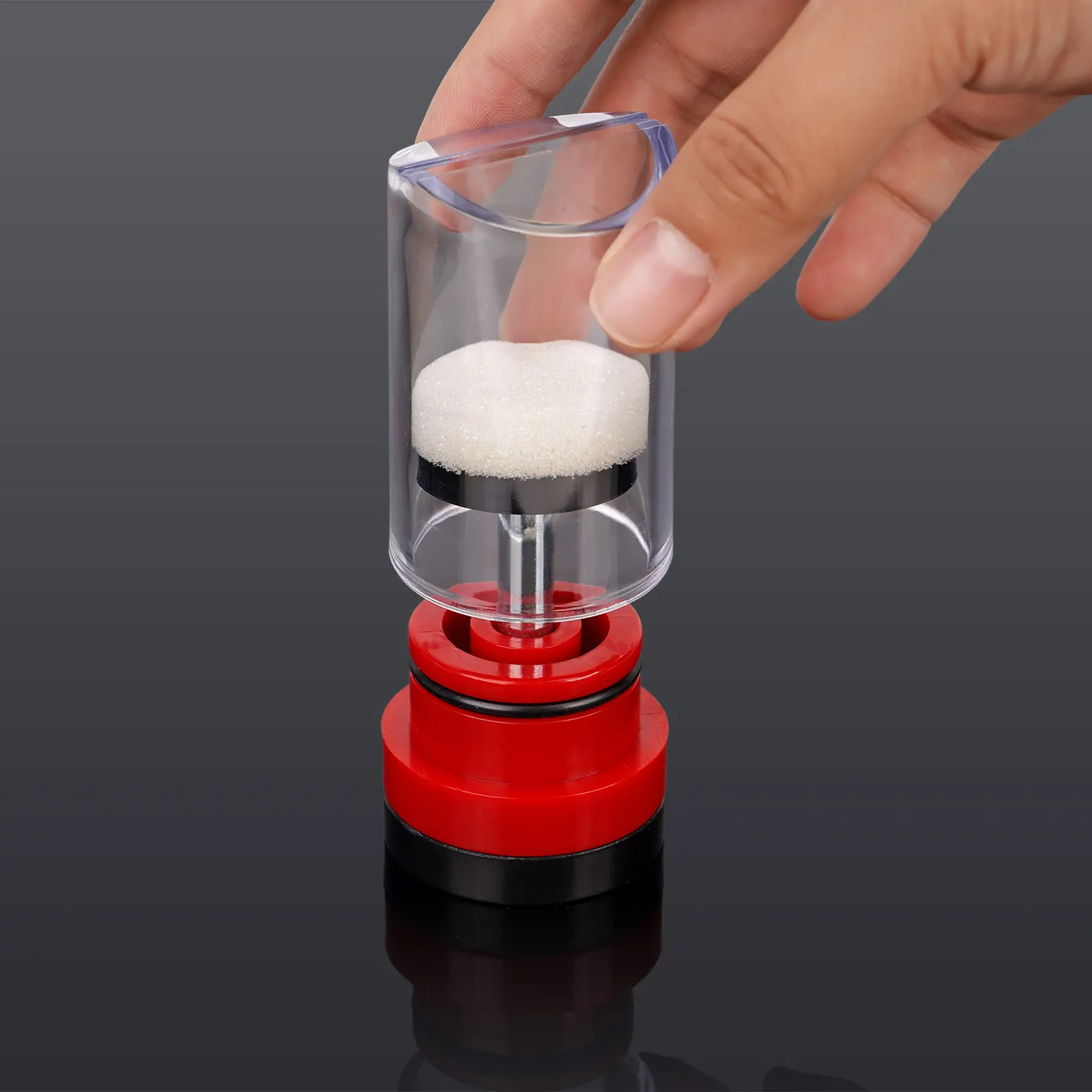 Queen Bee Marking Bottle with Sponge Design One-Handed Plastic Bee Marker Bottle Queen Beekeeping Marking Cage Bee Marker Tube