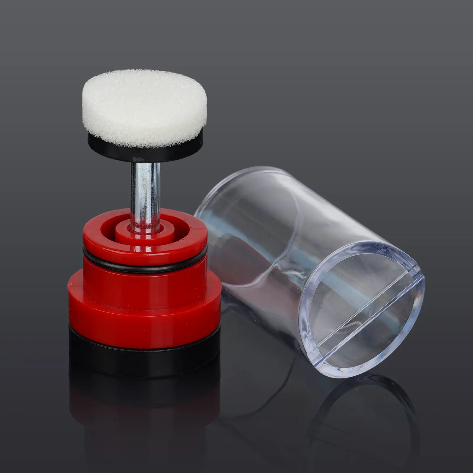 Queen Bee Marking Bottle with Sponge Design One-Handed Plastic Bee Marker Bottle Queen Beekeeping Marking Cage Bee Marker Tube