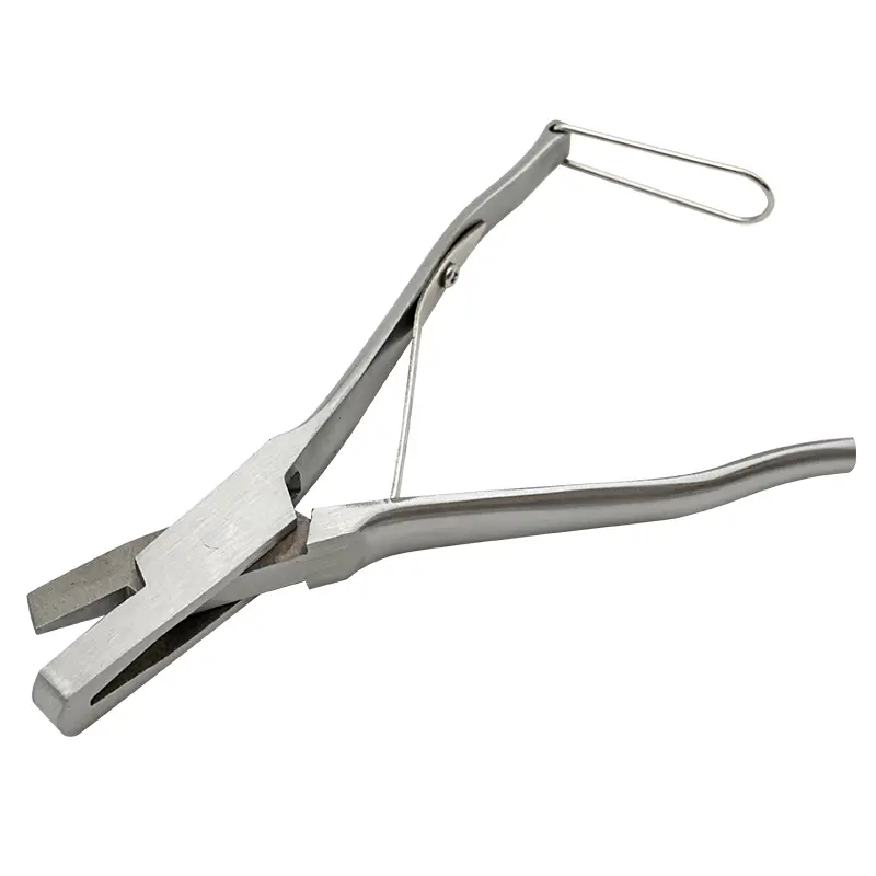 Stainless Steel Pig Ear Notcher Plier Livestock Farm Animal V Shape U shape Clamp Ear Mark for Pig Farm Equipment Kit Tool