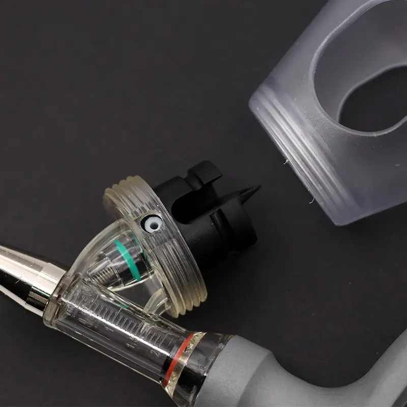 2Ml/5Ml Animal Veterinary Syringe Continuous Vaccine Injector Adjustable for Chicken Pig Cattle Multi-Function Injector Noneedle