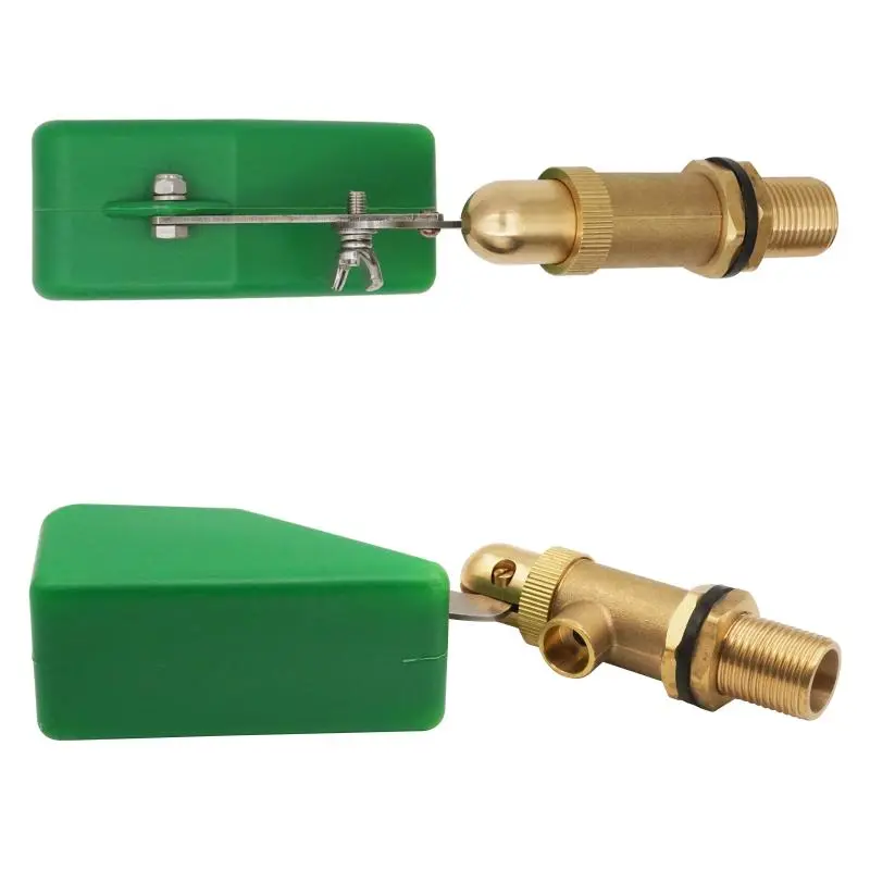 Automatic Brass Float Valve 1/2 Inch Float Ball Valve Fill Adjustable Float Ball Valve for Livestock Waterer Water Tank